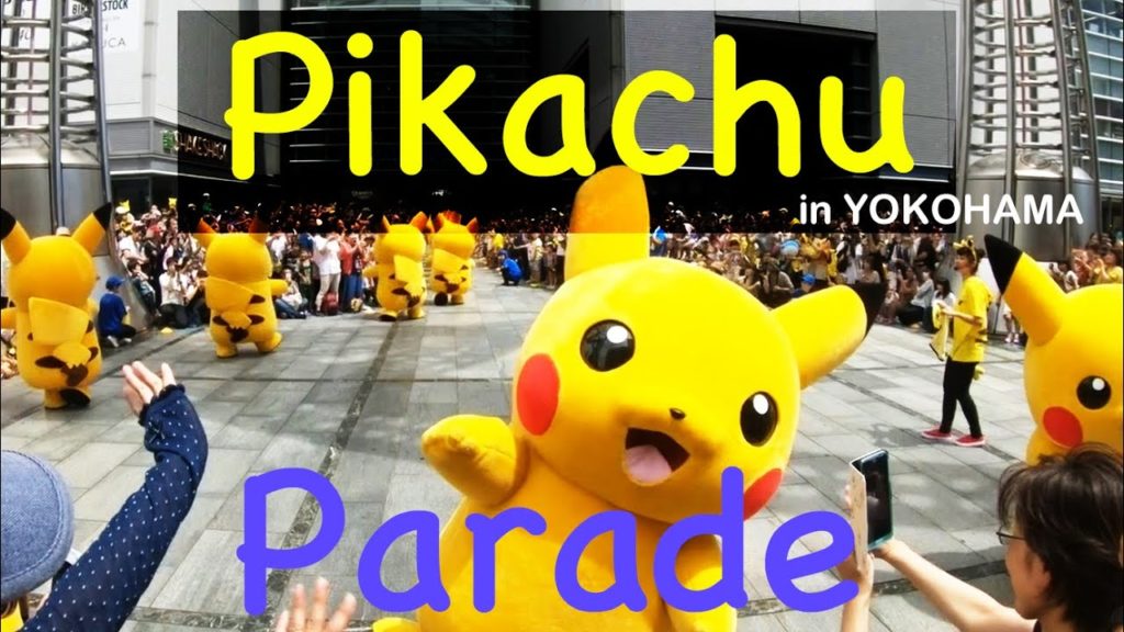 POKEMON | Pikachu Parade in YOKOHAMA ピカチューパレード（ピカチュー大行進)  | Go Pro HERO 7 and GH5
