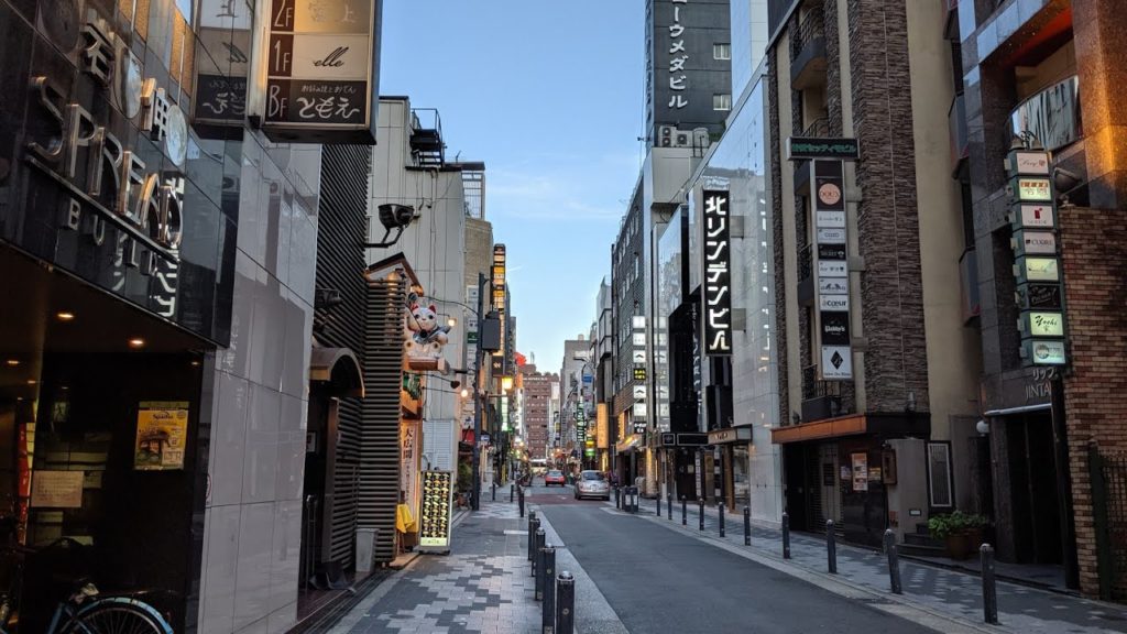 Walking Tour in Osaka, Japan-Kitashinchi Osmo pocket 大阪