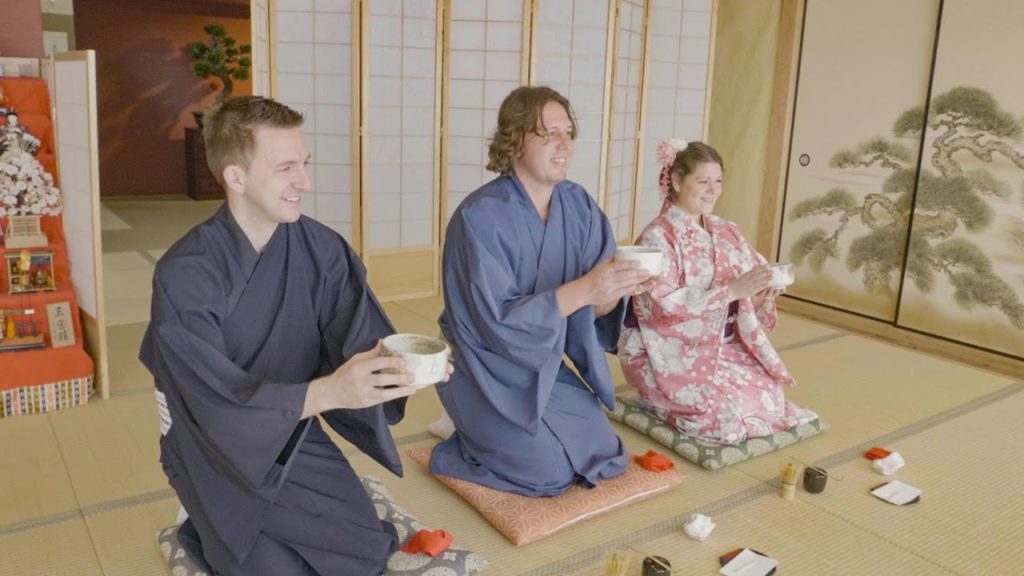 Japanese Tea Ceremony in a Kimono Japanese Tea Ceremony in a Kimono