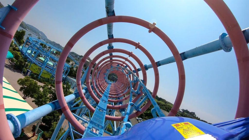 Riding Mega Coaster! Weird Japanese Looping Roller Coaster! Hamanako Pal Pal Japan 4K POV Riding Mega Coaster! Weird Japanese Looping Roller Coaster! Hamanako Pal Pal Japan 4K POV