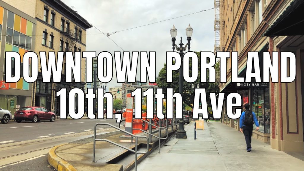 Walking Portland, Downtown 10th & 11th Ave 2019 | Binaural Virtual Tour | 4K 60ᶠᵖˢ Walking Portland, Downtown 10th & 11th Ave 2019 | Binaural Virtual Tour | 4K 60ᶠᵖˢ
