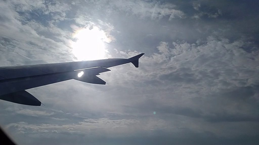 SFJ AIRBUS A320 takeoff from KKJ Kitakyushu airport