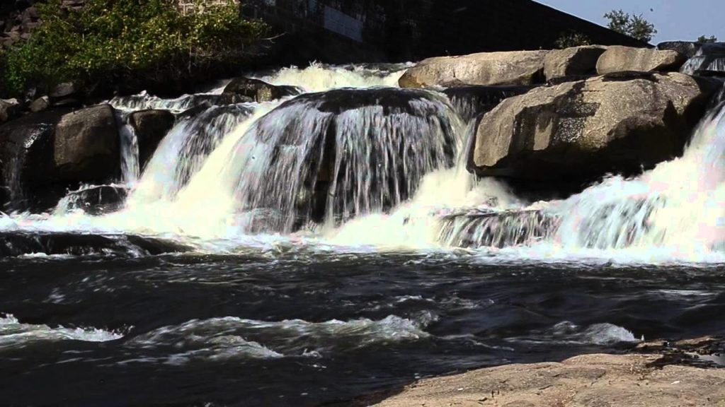 Halali Dam Waterfall