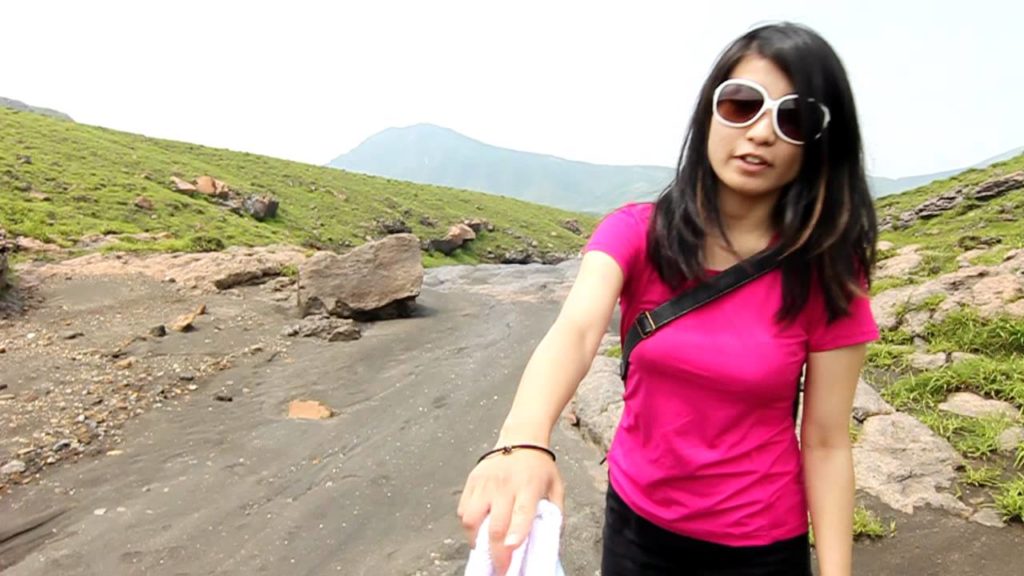 Inside an Active Volcano - Mt. Aso, Japan