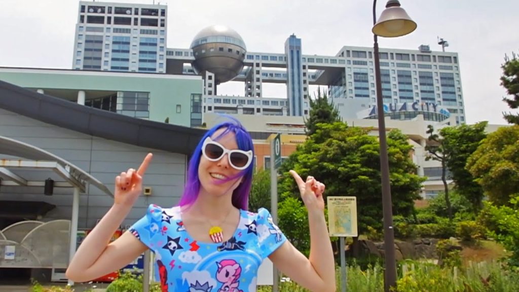 Odaiba Seaside Park - Tokyo Bay on a non-rainy day! - Tokyo vlog