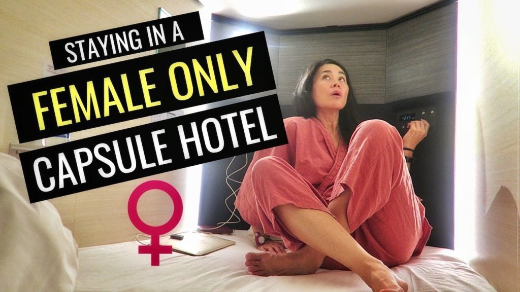BEST Tokyo Capsule Hotel Experience- FEMALE ONLY Tour #2