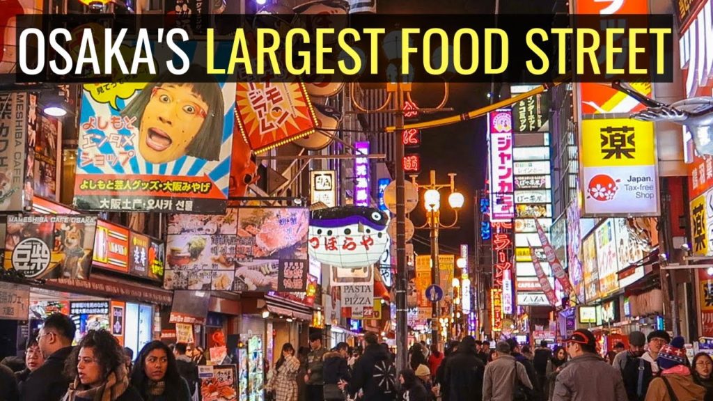 OSAKA'S LARGEST FOOD STREET | Dotonbori Food Guide OSAKA'S LARGEST FOOD STREET | Dotonbori Food Guide