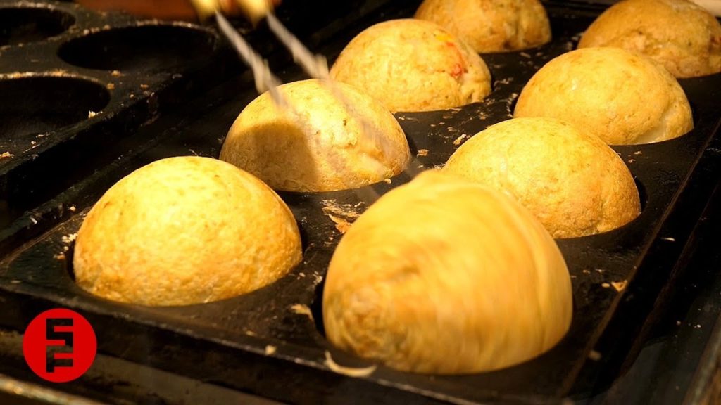 세상에서 가장 큰 타코야끼 만드는 방법 / Japan Street food – King Takoyaki 세상에서 가장 큰 타코야끼 만드는 방법 / Japan Street food - King Takoyaki