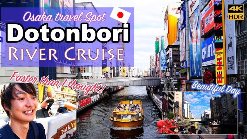 [🇯🇵Japan travel guide] Osaka Dotonbori River Cruise + Dotonbori riverside #195