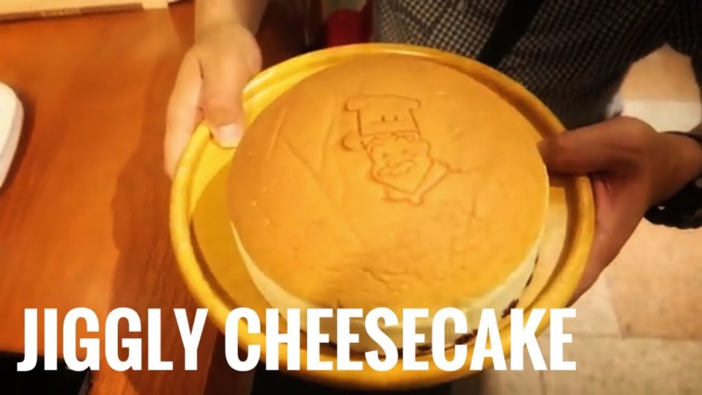 JAPANESE STREET FOOD - UNCLE RIKURO - BEST JIGGLY CHEESECAKE IN JAPAN