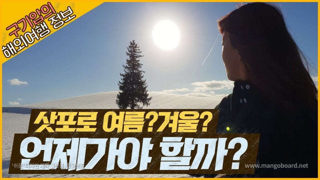 삿포로 여름,겨울 여행비교 - 언제갈지 고민이라면? (Comparison of Summer and Winter Travel to Sapporo)