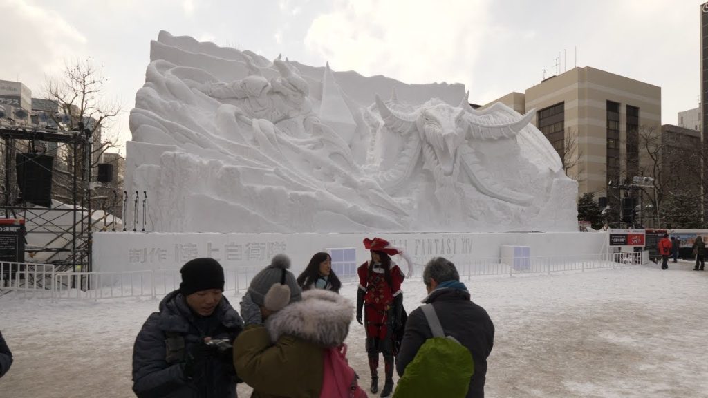 【4K】Day walking in Sapporo from Sapporo station to Oodori