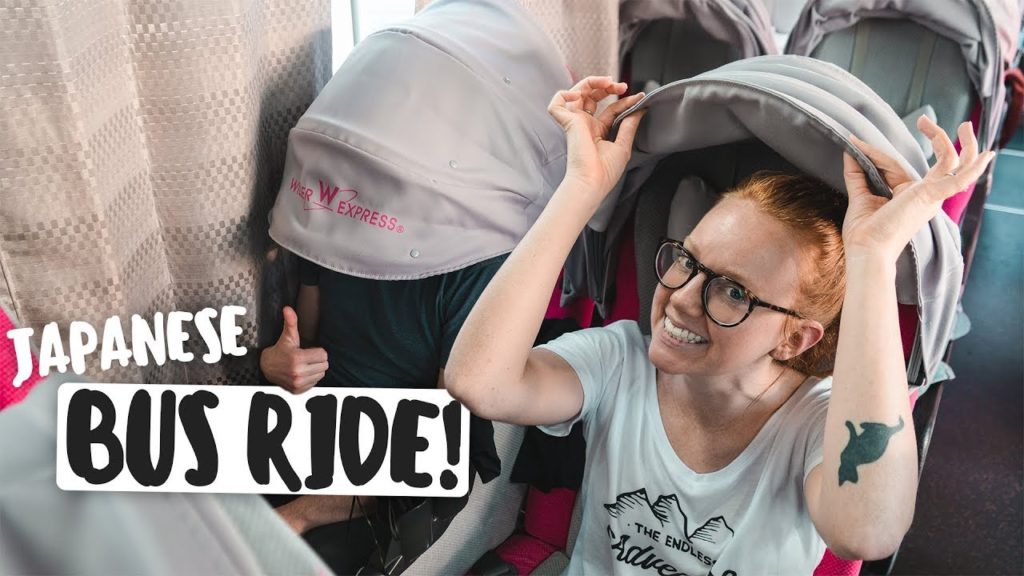BUS RIDE ACROSS JAPAN! + Japanese Road Trip Snacks (Tokyo 🚌 Kyoto)