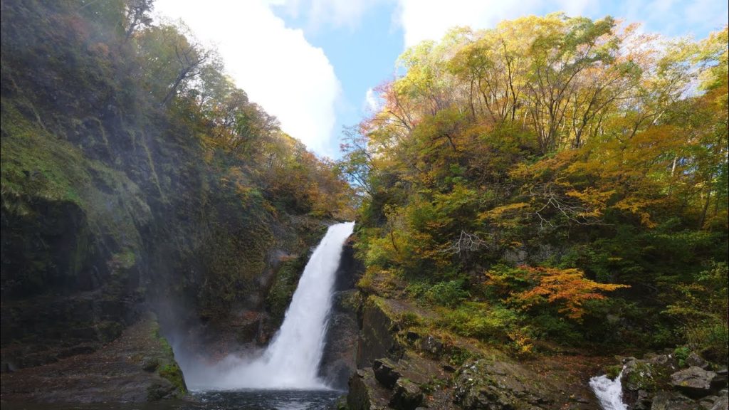 JG☆☆4K HDR 宮城 秋保大滝(名勝) Miyagi,Akiu Fall(Scenic Beauty)