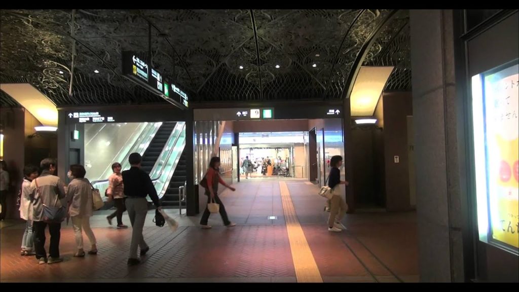 【天神地下街】Japanese Underground shopping center in Fukuoka City.