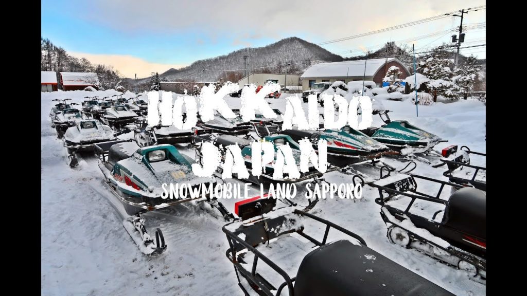 JAPAN HOKKAIDO : SNOWMOBILE LAND SAPPORO
