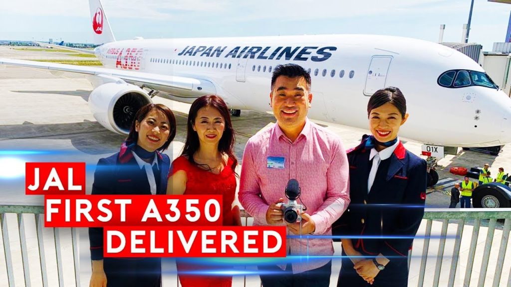 First Airbus A350 delivery to Japan Airlines