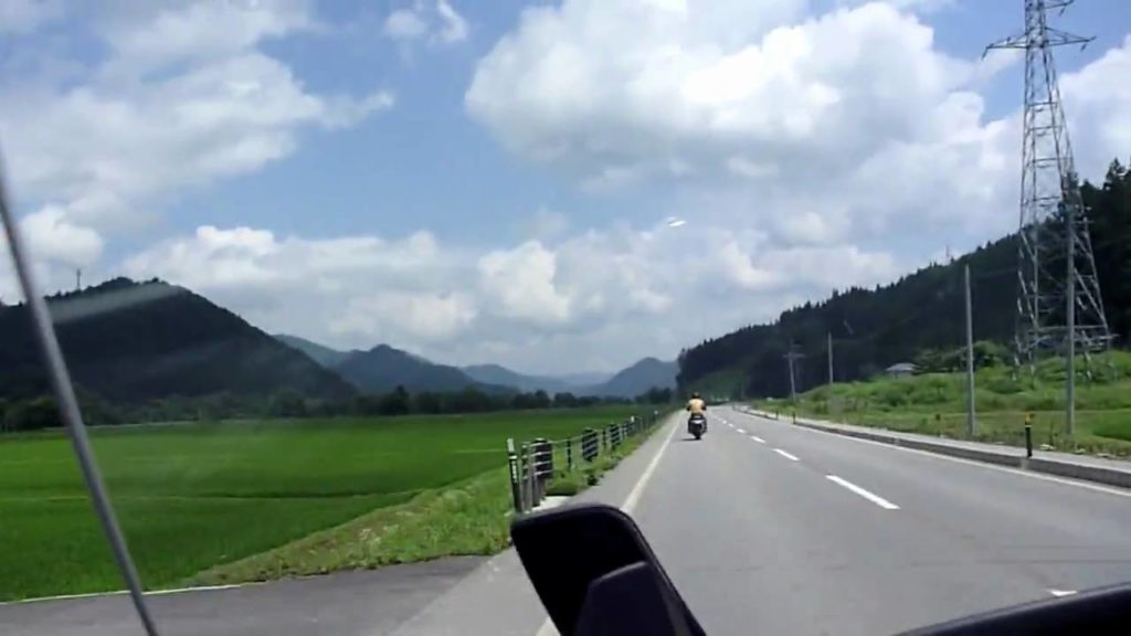 R1200RT  XJR1300 touring in Niigata Japan