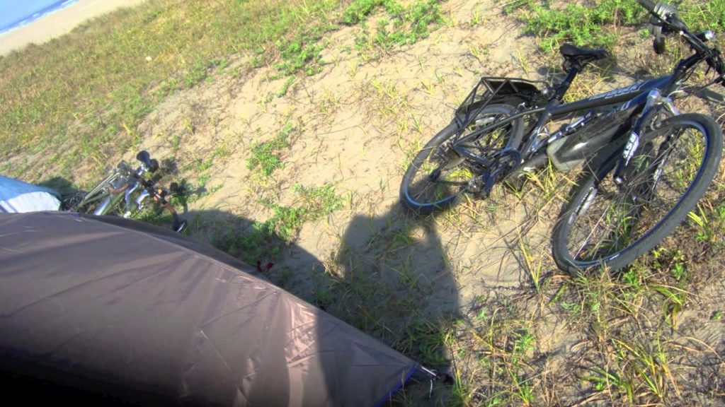 Bike tour to the beach. Chiba, Japan, 2010.