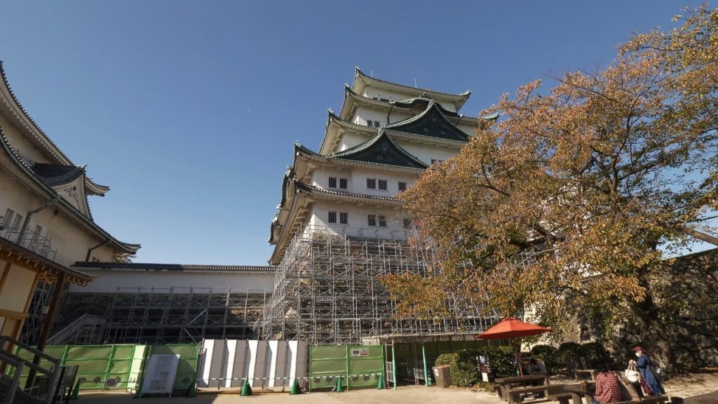 【4K】Walking from Nagoya station to Nagoya castle
