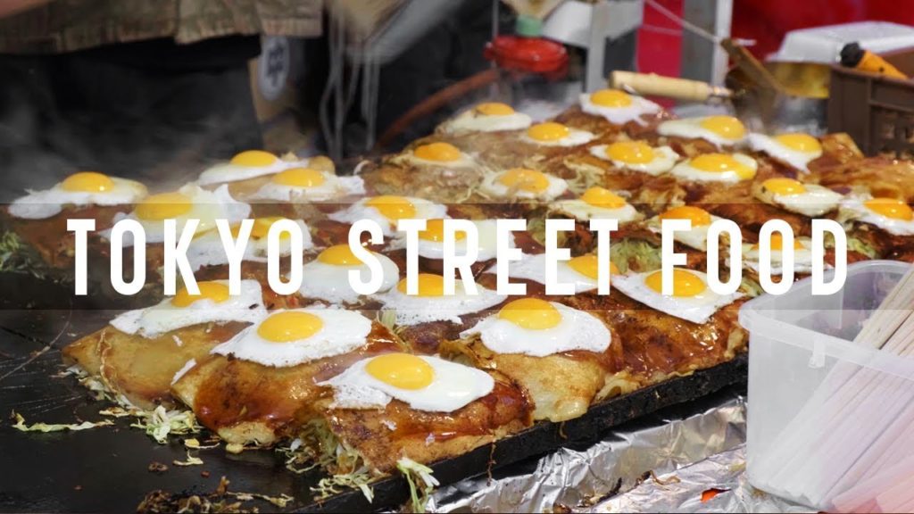 Japanese Street Food | Hiroshima Okonomiyaki at a Tokyo Festival