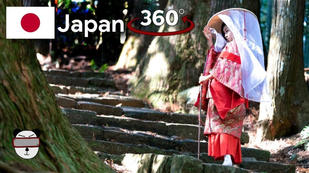 🇯🇵 360° VR Kumano Kodo Hike | Wakayama, Japan