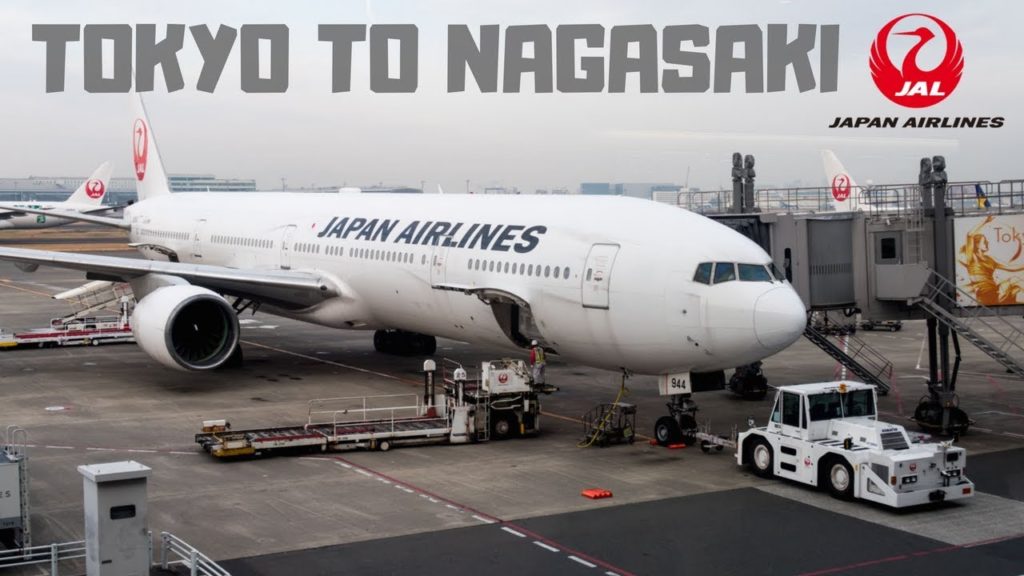 JAPAN AIRLINES JAL609 / JL609 - Tokyo Haneda to Nagasaki Airport