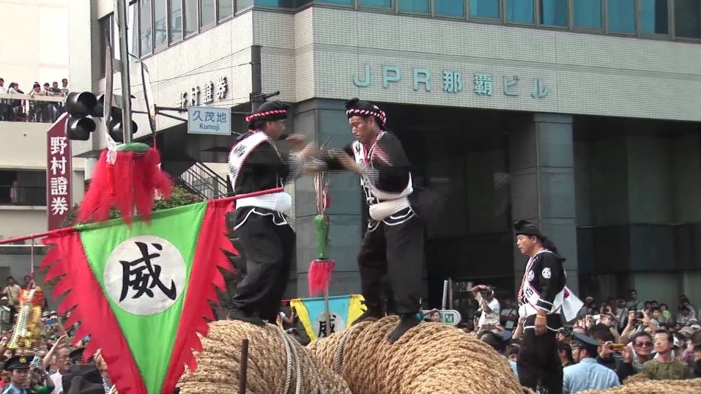 Marines volunteer at Naha Tug of War