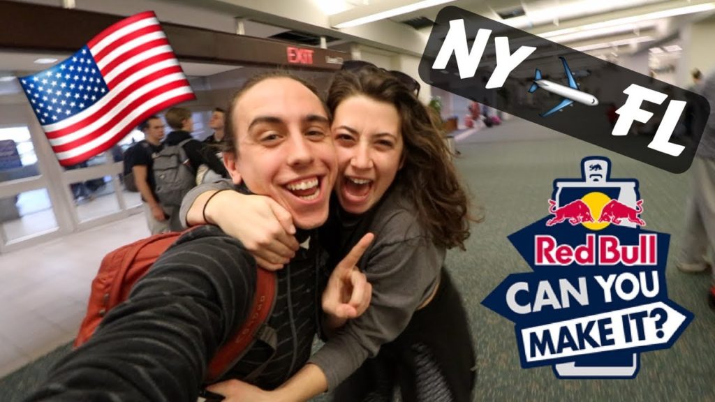 RED BULL FLEW ME TO FLORIDA FOR THIS! - NY to FL travel vlog RBCYMI18
