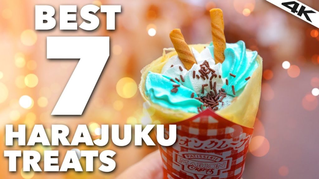 BEST 7 Harajuku Sweets - Tokyo Street Food Snacks | Harajuku, Tokyo [4K]