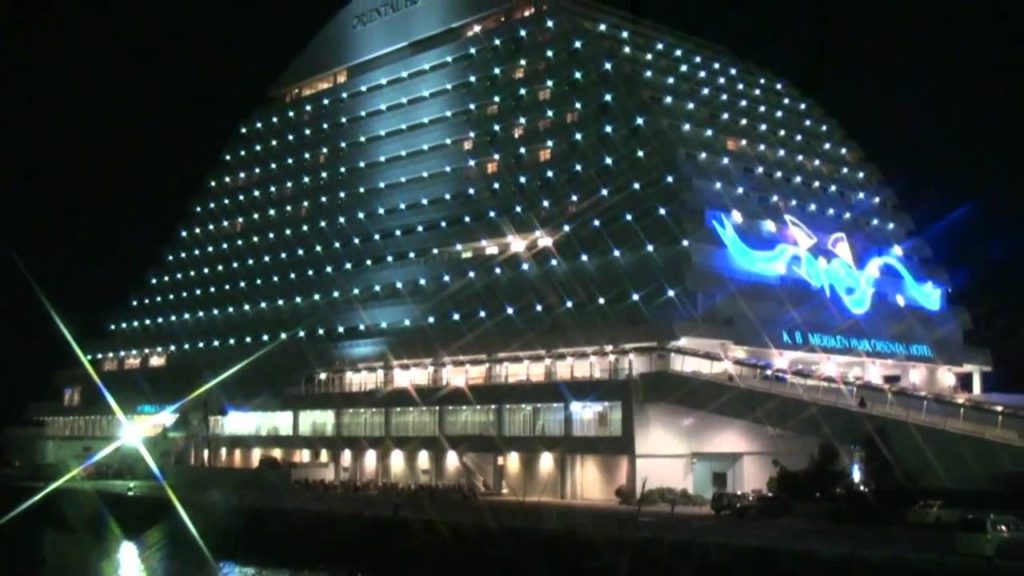 Wonderful Travel for KOBE Port Land in Japan in winter.