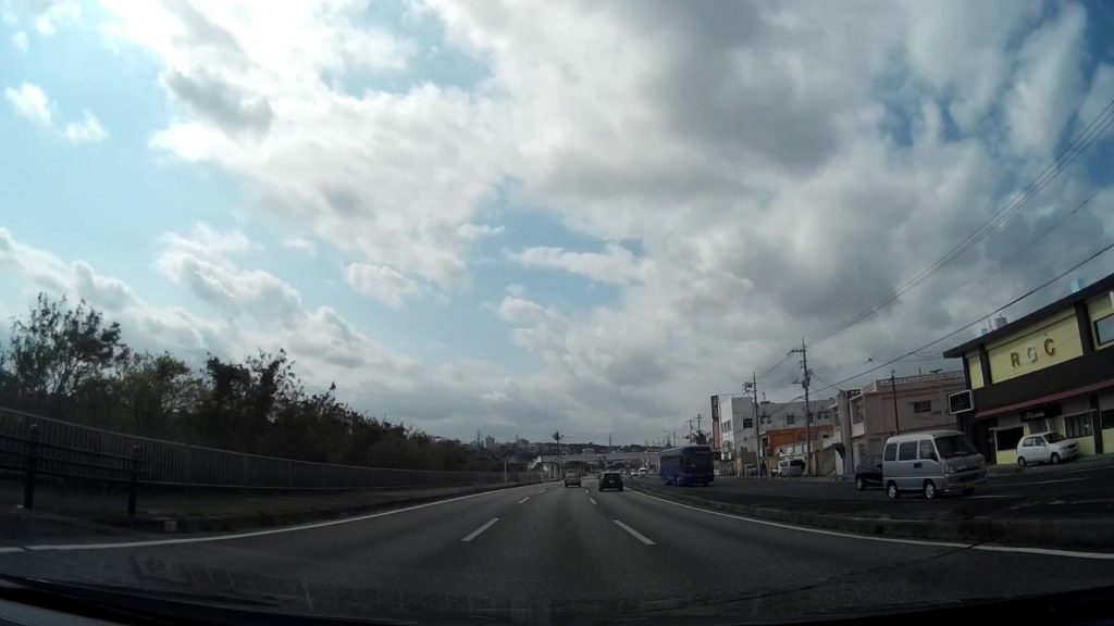 Kadena AB AMC Terminal to Naha parking off Kokusai Dori - March 7, 2017