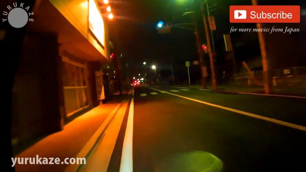 220. Night test of Mobius action camera – Sendai City, Japan 220. Night test of Mobius action camera - Sendai City, Japan