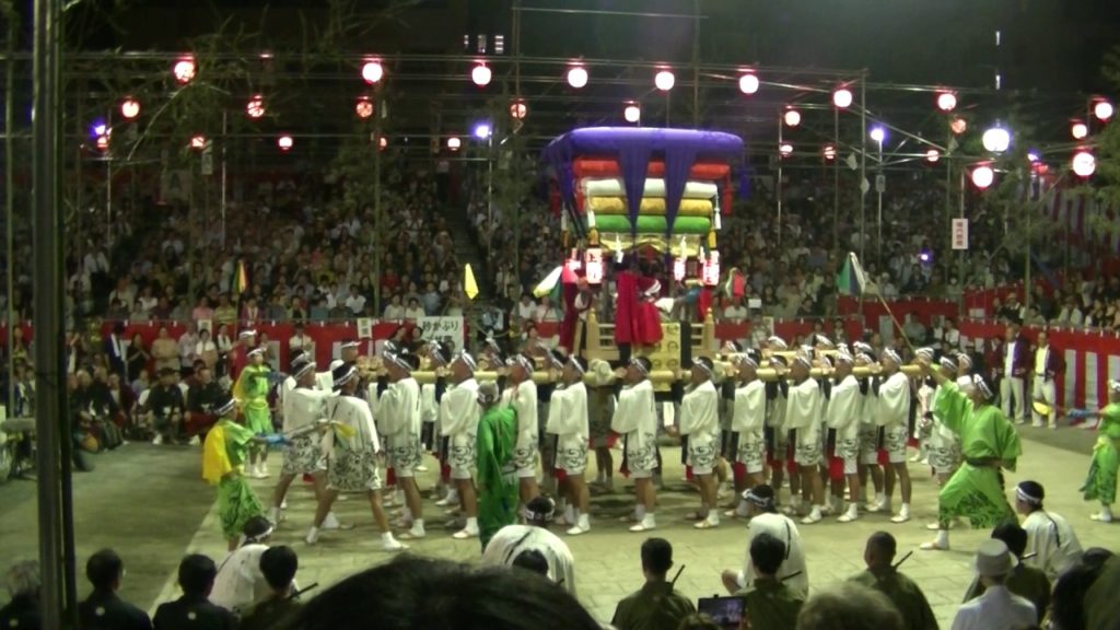 This is the legend 2016 Nagasaki KunchiFestival Uwamachi  Kokkodesyo at Nagasaki koukaidoumae.