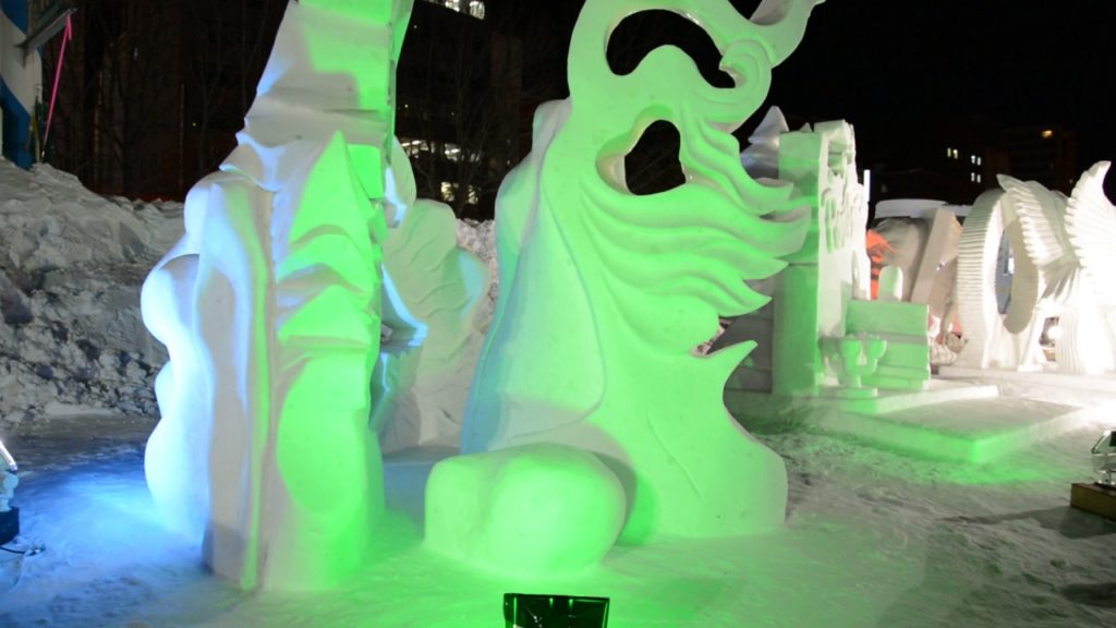 [USA portland Hawaii team] Foreigner production department 2017 sapporo snow fesitval  2