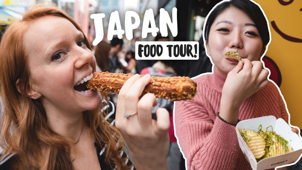 JAPANESE STREET FOOD TOUR With CupofTJ!! (Harajuku - Tokyo, Japan)