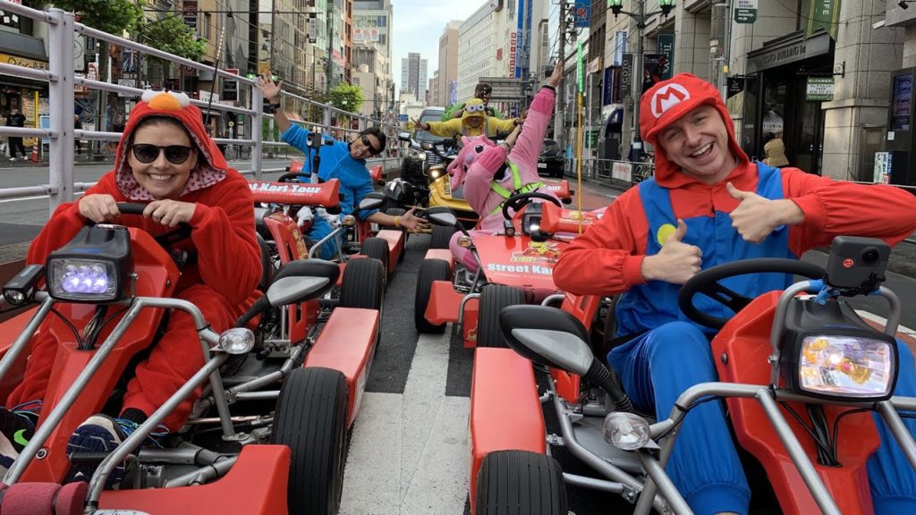 Street Go-Kart Tour in Tokyo, Japan Street Go-Kart Tour in Tokyo, Japan