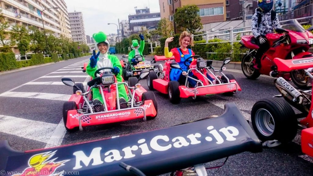 Public Road Go Kart Tour "Real Life Mario Kart" in Tokyo | Japan
