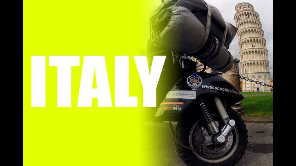 Our first days in Italy (Vespa trip around the world)