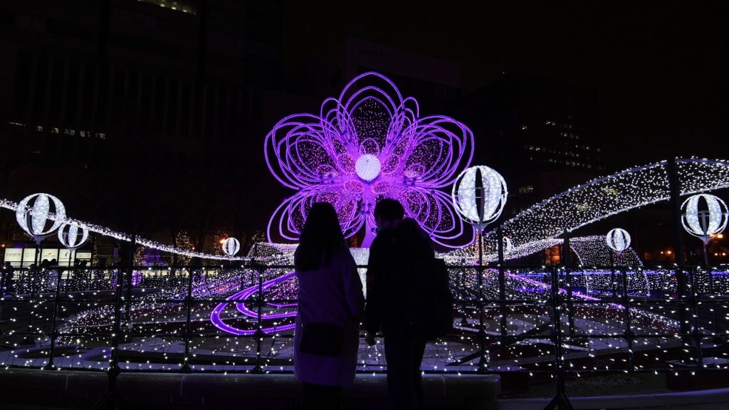 The 2018 Sapporo White Illumination | nippon.com