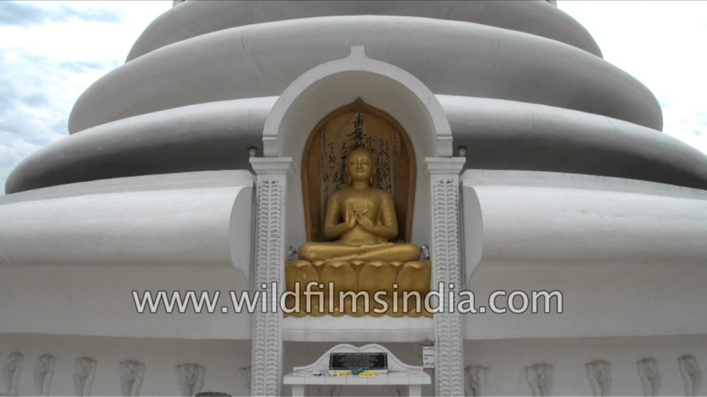 Japanese Peace Pagoda in Unawatuna, Sri Lanka Japanese Peace Pagoda in Unawatuna, Sri Lanka
