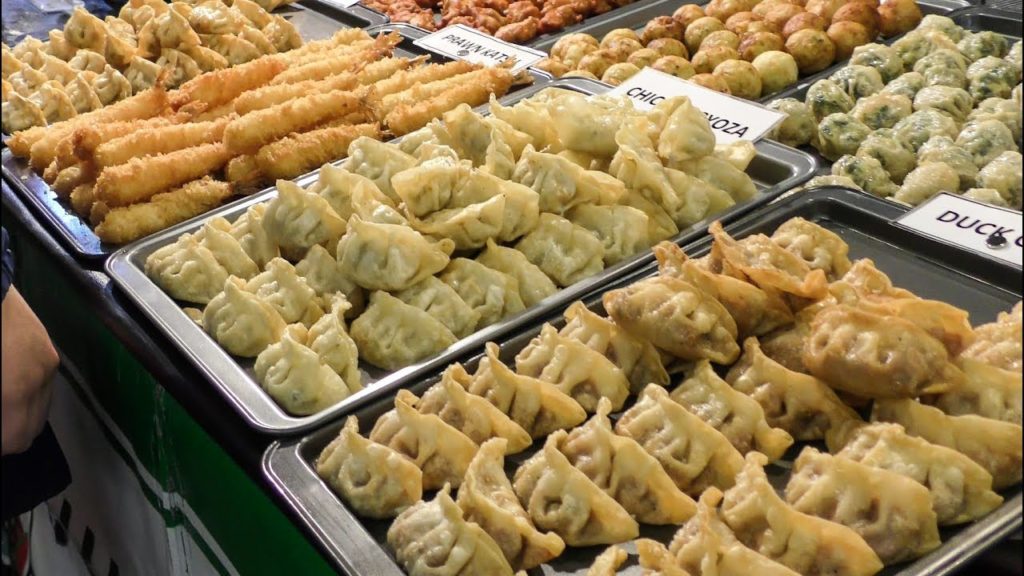 Japanese Gyoza Dumplings, Katsu and More Japanese Street Food Seen in Shoreditch, London