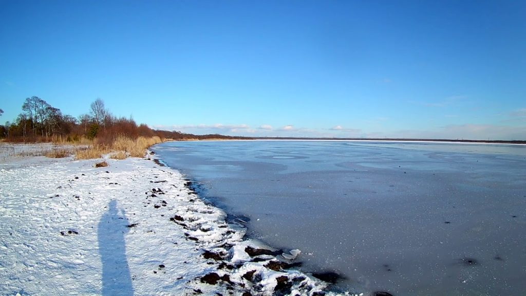 [Travel] Froze Lake Utonai [Migratory bird rest area] Tomakomai Hokkaido 凍り付くウトナイ湖