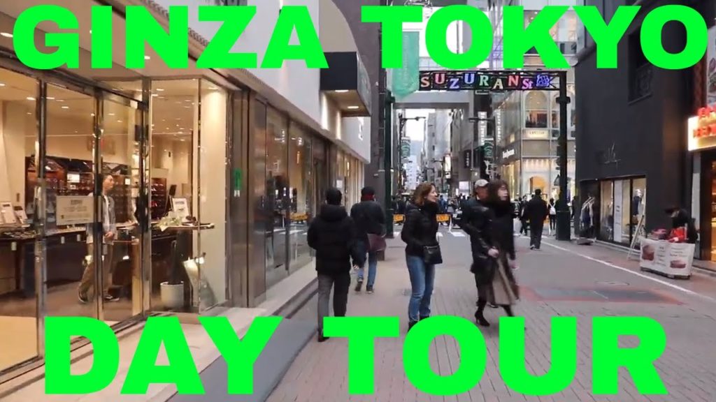 Shopping Paradise In Ginza in Tokyo Japan- Tour of Ginza Uniqulo and fashion