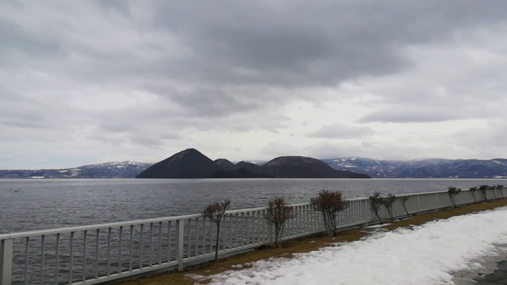 [2018 March]winter Lake Toya Hokkaido Japan 洞爺湖の冬 3月