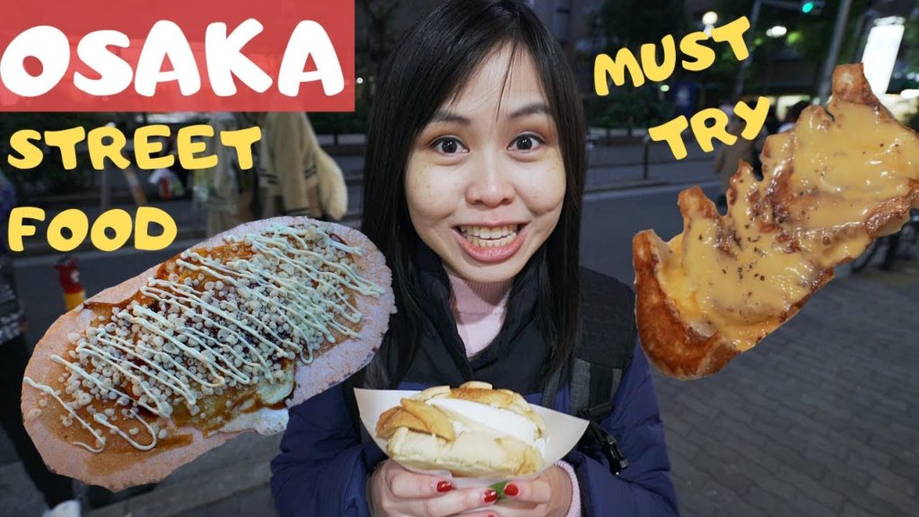 8 Must Try Osaka Street Food -  Dotonbori Japan Food Guide 2019