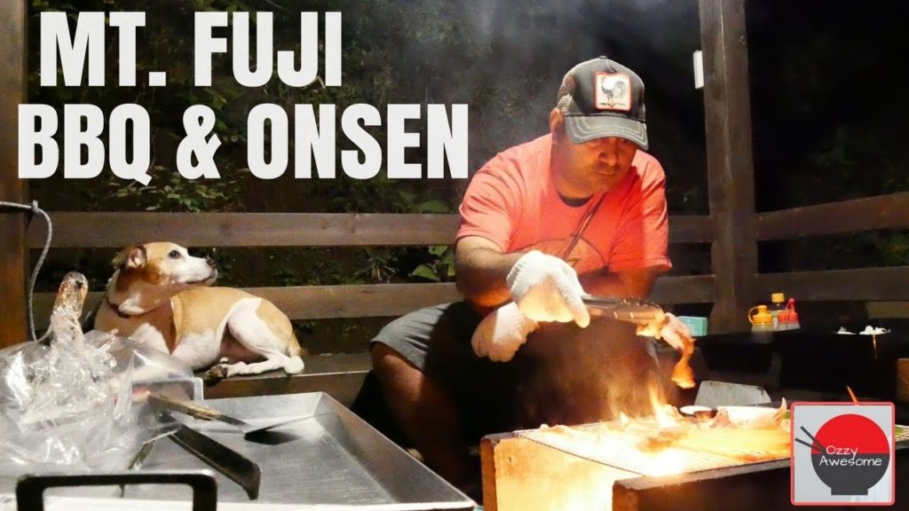 Japanese Mt. Fuji BBQ & Onsen! [Part 2]