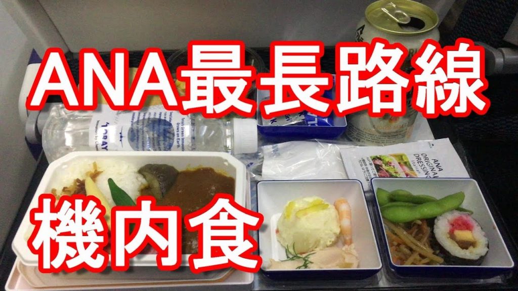 【全日空最長路線】全日空（ANA)NH180便！成田空港→メキシコシティ！機内食！Flight meal,NH180(ANA) From Narita(Tokyo) to Mexico city