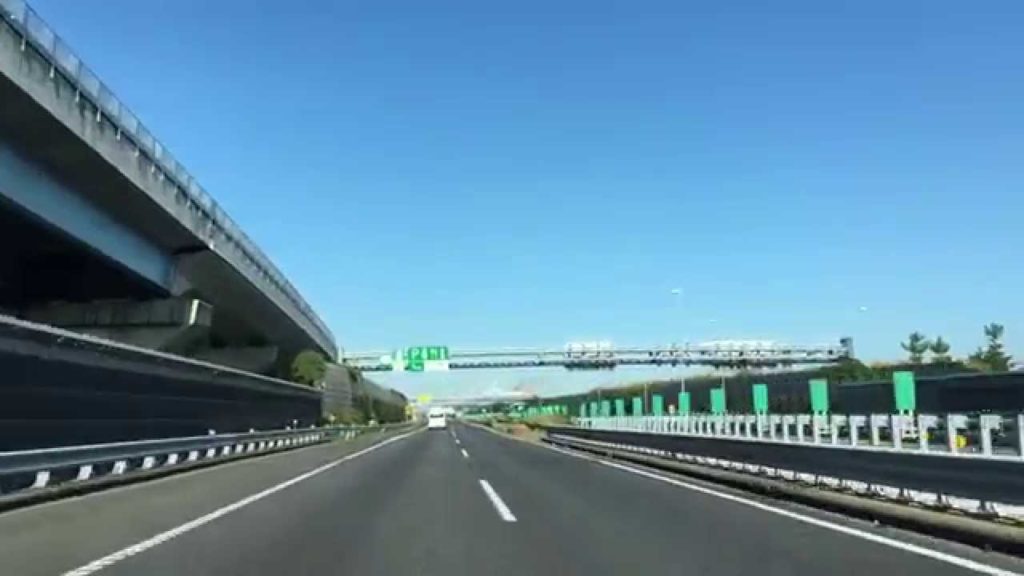 Okazaki to Toyota Expressway Japan