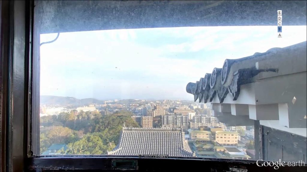熊本城 室內街景導覽 天守閣 Kumamoto Castle Inside Street View Tour - Main Tower